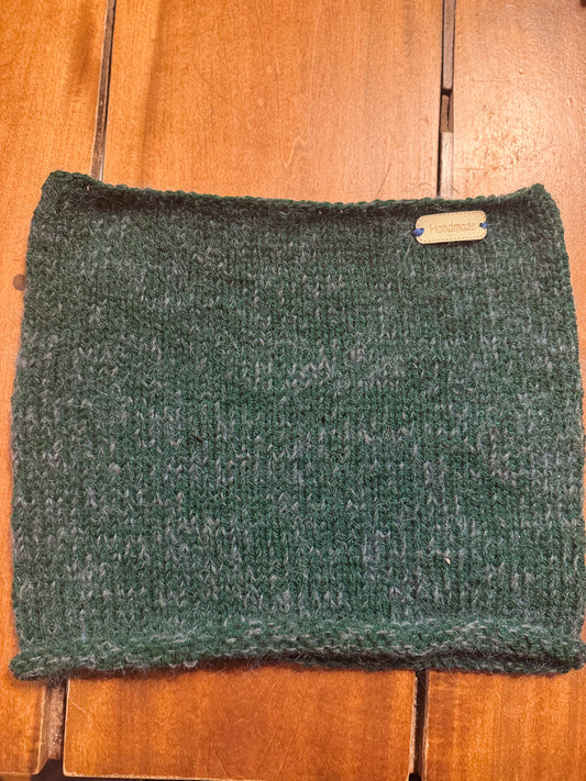 Komin zielony z nutą moheru