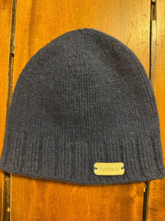 Granatowa wełniana dziecięca